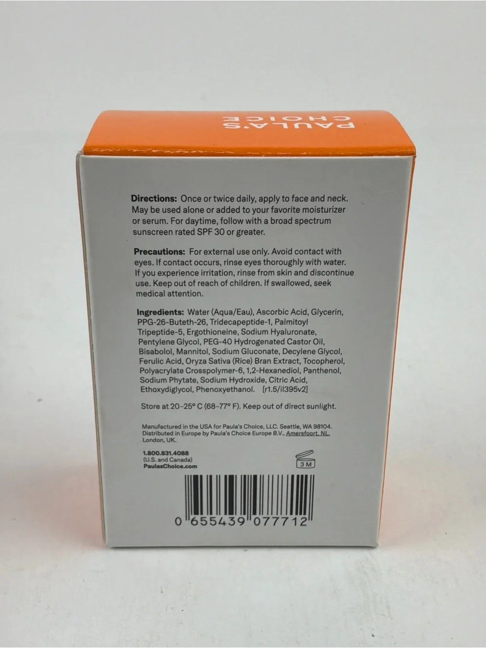Paula’s Choice C15 Super Booster 15% Vitamin C with Vitamin E Ferulic Acid .67oz